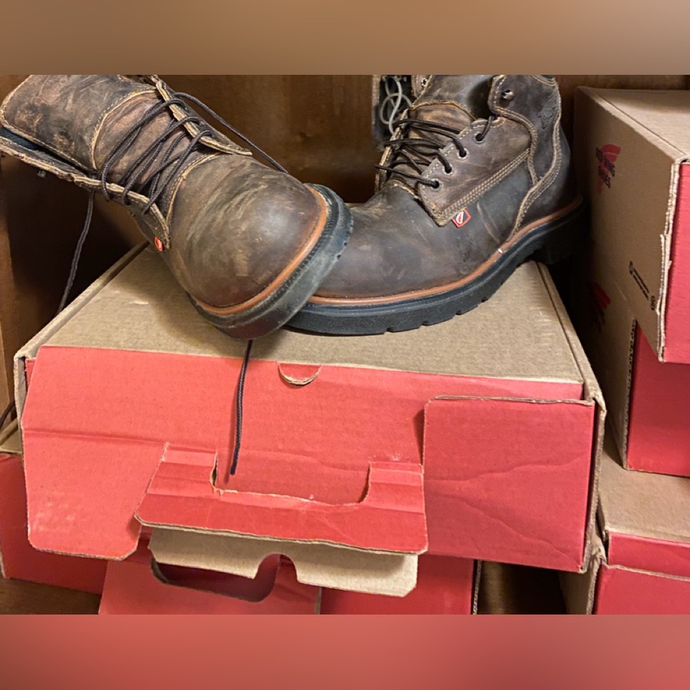 Red Wing work boots brown 9.5 D